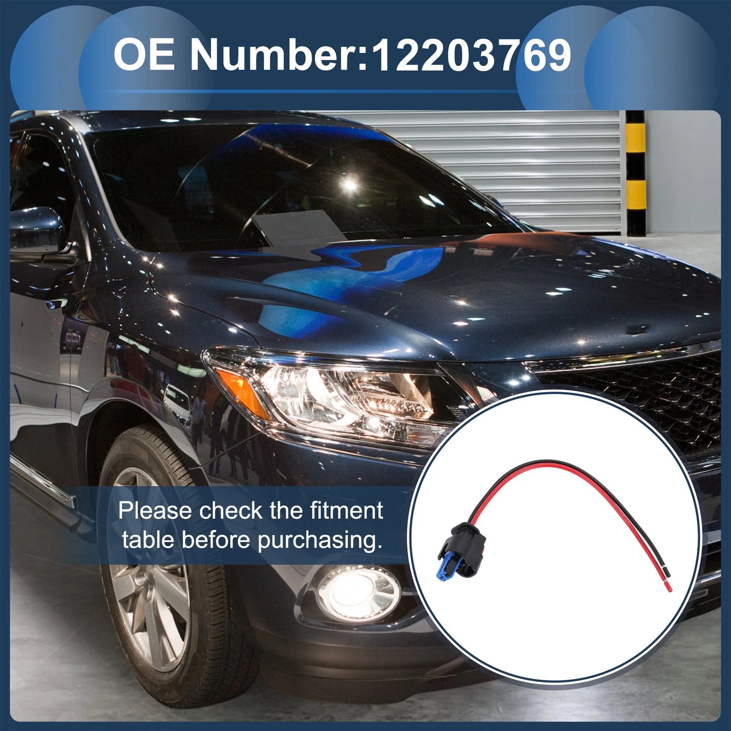 Headlight Wiring Harness Assembly for Chevrolet Trailblazer (2002–2009)