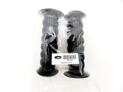 Set of 2 Black Hand Grips for Kawasaki KH250 (1976)