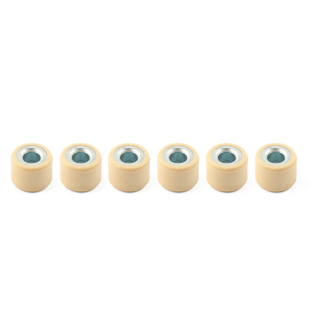 6 x 14g Variator Rollers for GY6 125 150cc Scooter Engines