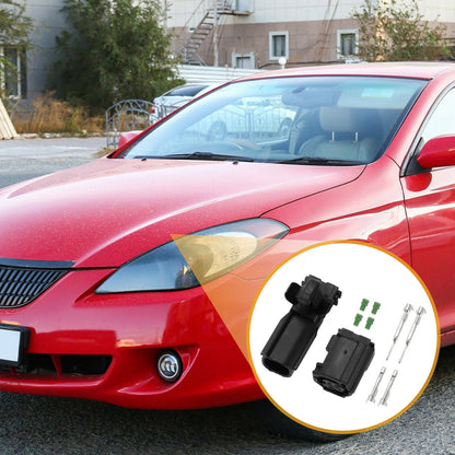 Set of 2 Pin ABS Wheel Sensor Connector Plug for Toyota