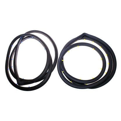 Rear Door Weatherstrip x2 for Mitsubishi Sigma Colt Galant A121 1600 1976-1980