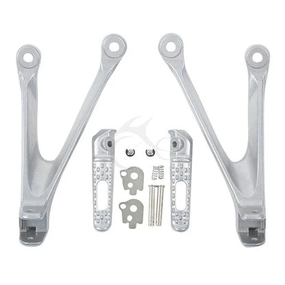 Rear Passenger Footrests Footpegs Peg Brackets for Honda CBR1000RR (2008-2016)