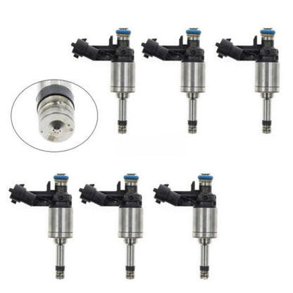 Set of 6 Fuel Injectors for Chevrolet Camaro, Traverse, GMC Acadia, CTS, STS (3.6L V6)