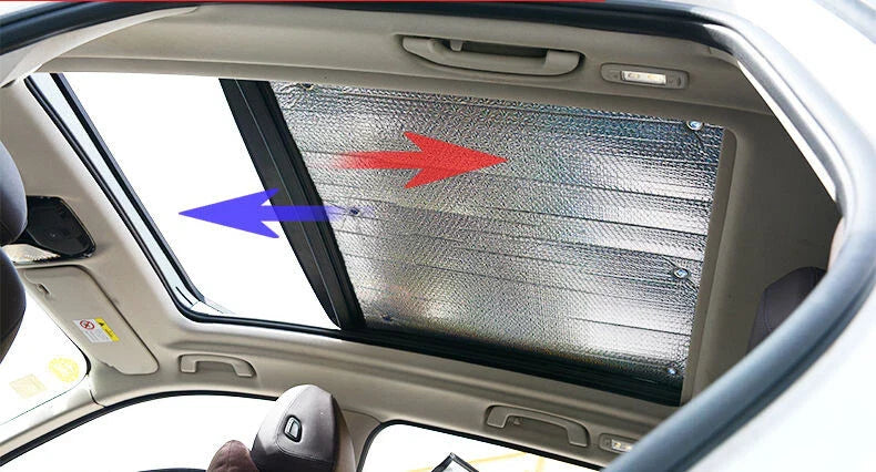 2 x Glass Roof Sun Shade Window Cover for Jeep Renegade (2015–2023)