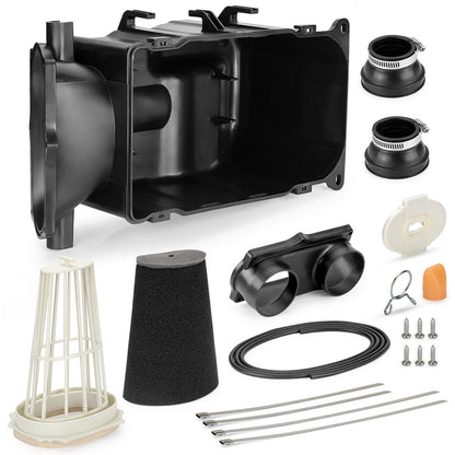 Air Box Kit with Boots & Filter for Yamaha Banshee 350 (1987–2006)