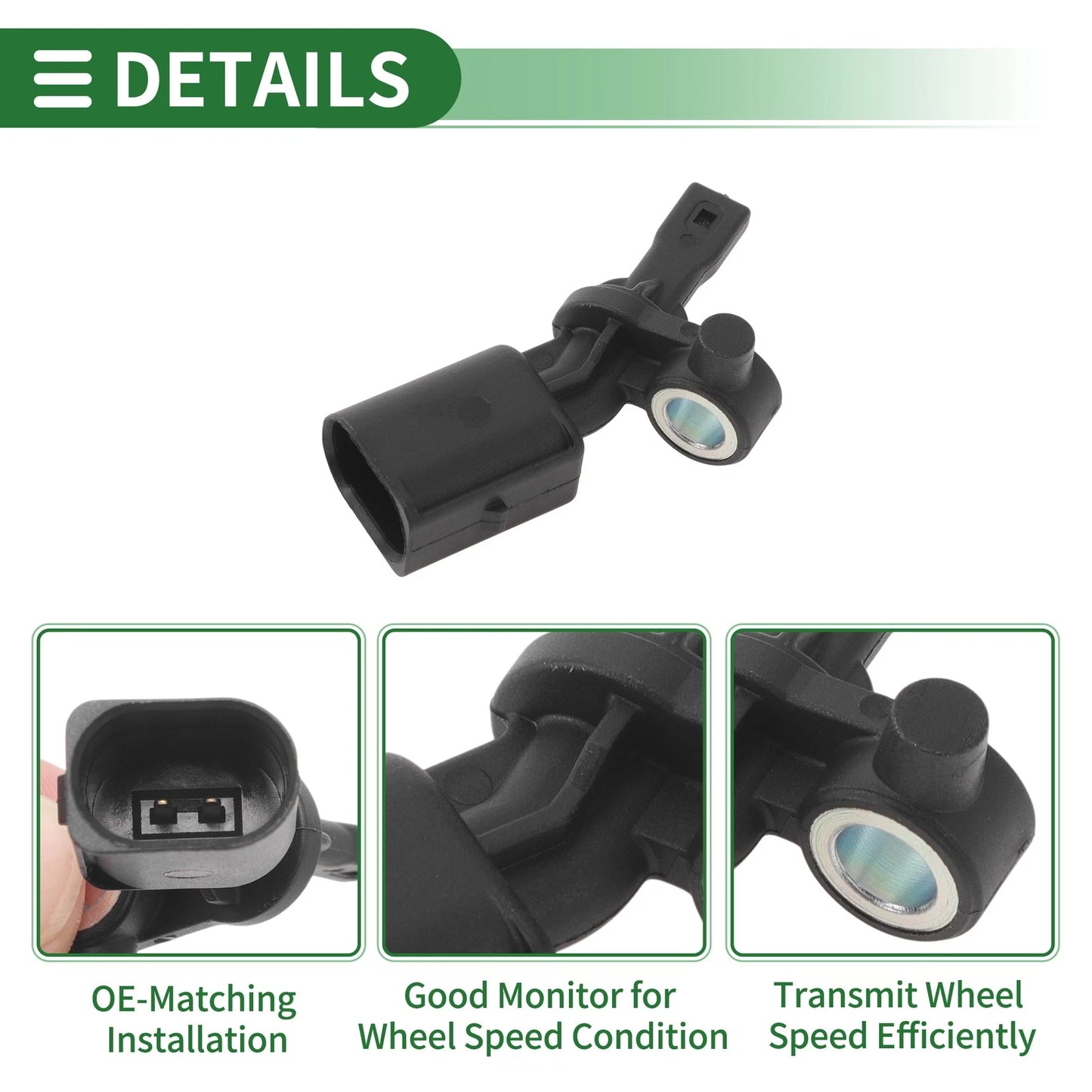 ABS Wheel Speed Sensor WHT003862B for Volkswagen Taigun (2022–2023)