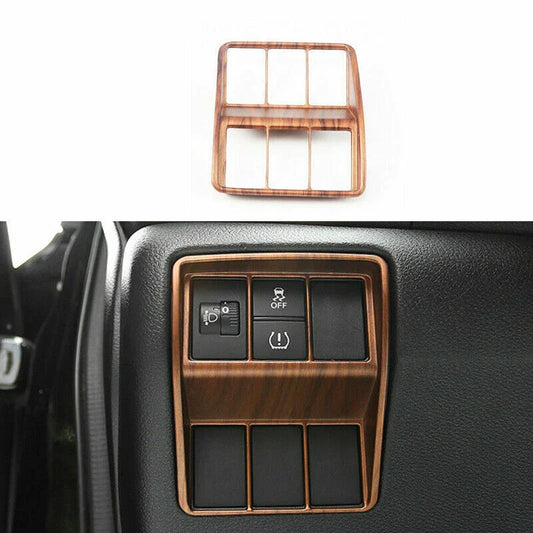 12X Peach Wood Grain Car Interior Cover Trim for Honda CR-V (2017–2022)