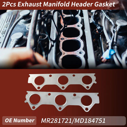 Exhaust Manifold Header Gasket for Mitsubishi Challenger (1998–2024) MR281721