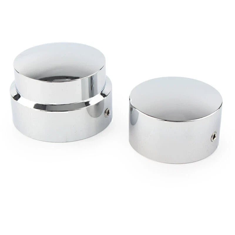 Rear Axle Nut Cover Caps  for Harley 2015-Later XG, 2008-Later XL Dyna Chrome