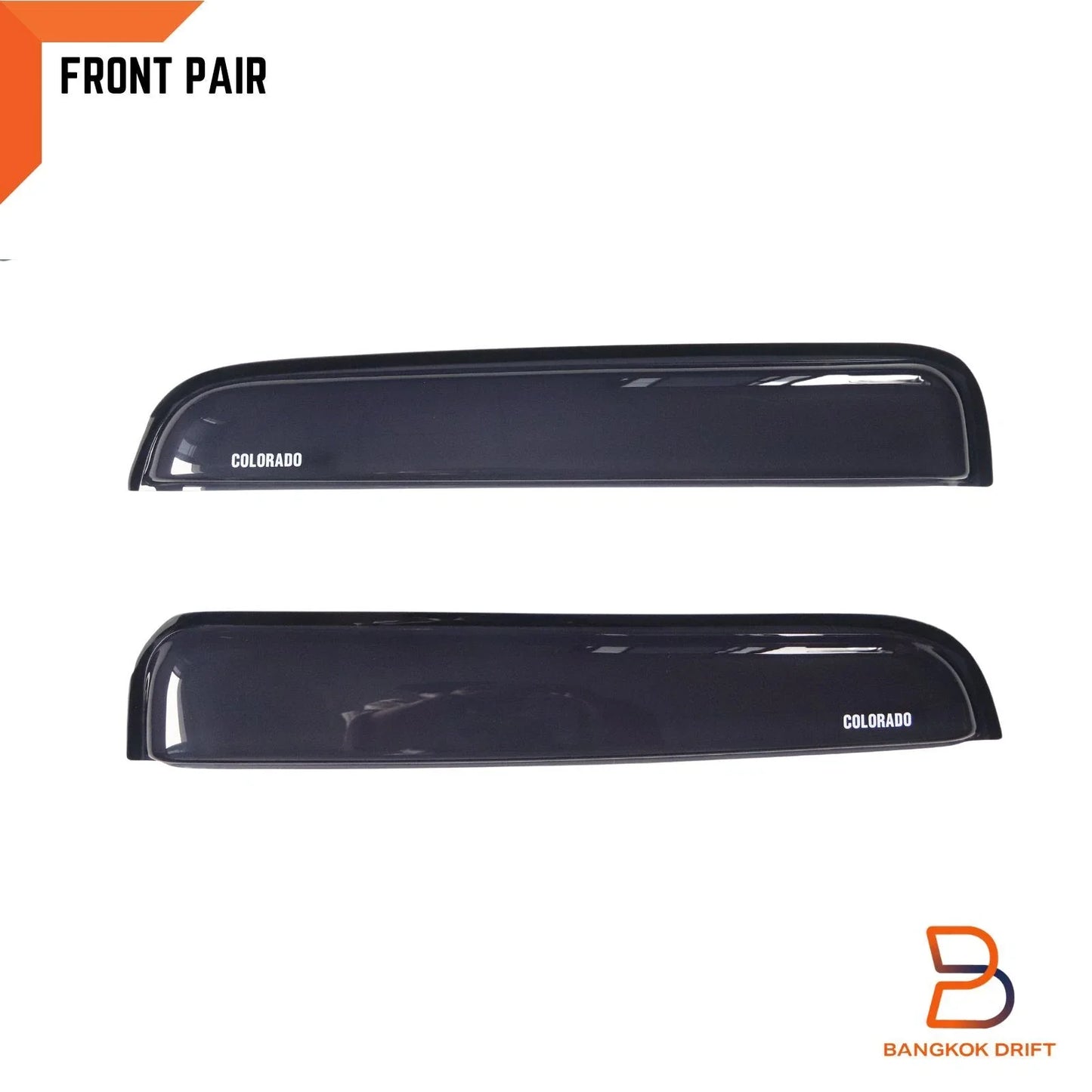 Weathershields Window Visors for Holden Colorado RC Dual Cab Ute (2008-2012)