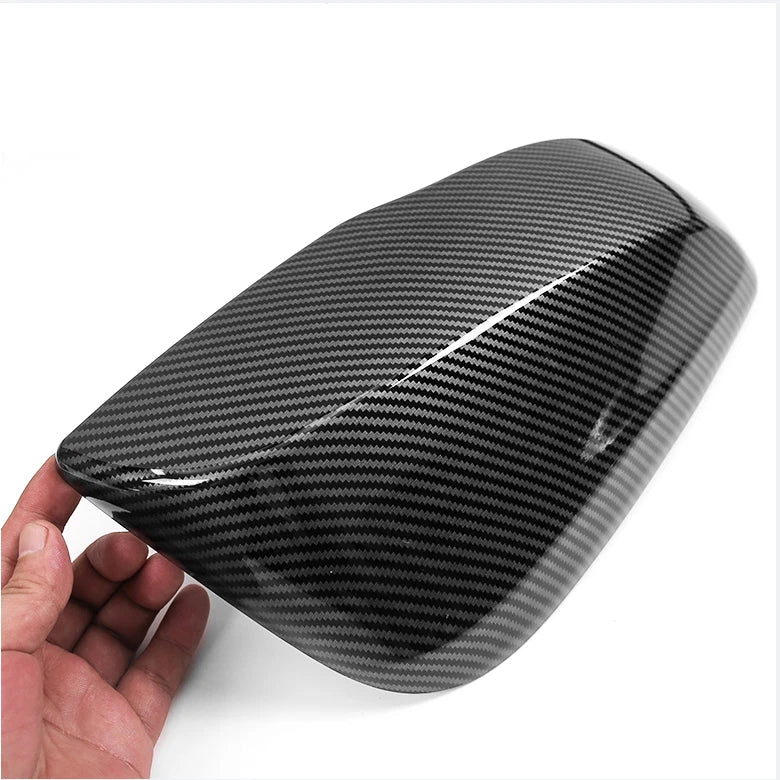 Carbon Fiber Rearview Mirror Cover Trim for Toyota Highlander (2020–2025)