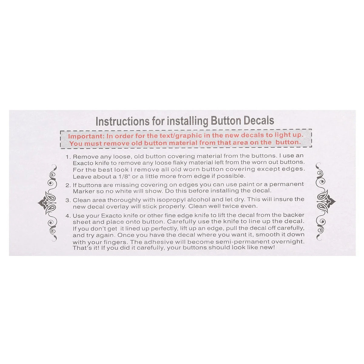 Heater AC Climate Control Button Repair Decal Stickers for Ford Escape Fusion
