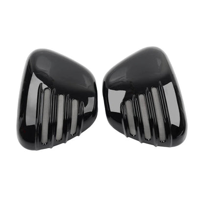 Gloss Black Left Right Battery Side Covers for T100 (2017-2023)
