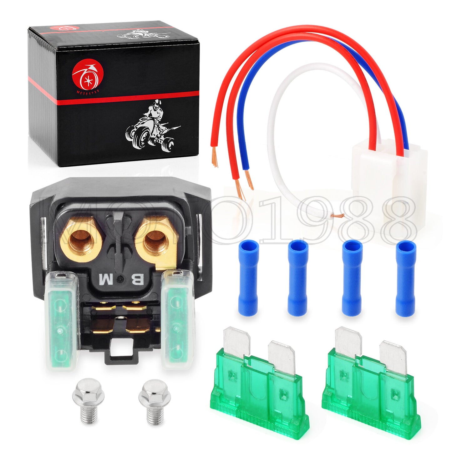 Starter Solenoid Relay for Yamaha YZF-R6 R1 Big Bear 250 400 Bruin 250 350