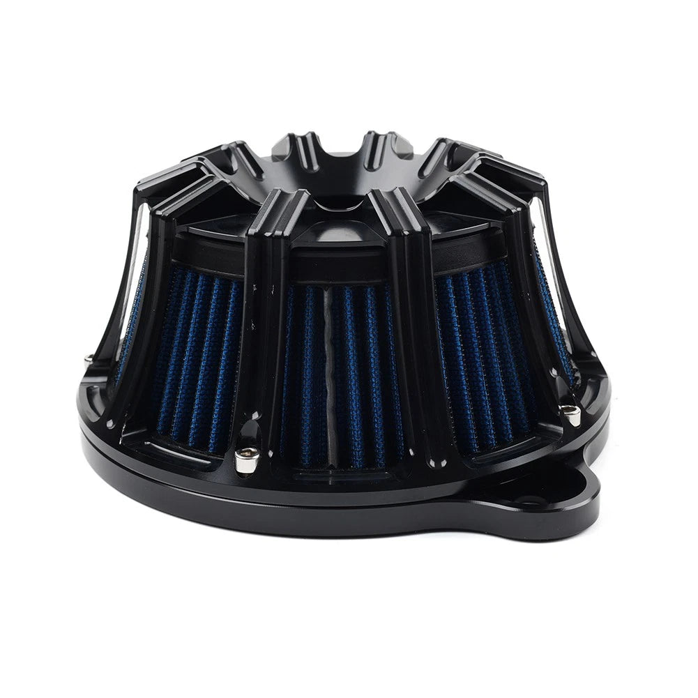 Cross Air Cleaner Intake Filter for Harley Touring M8, Softail (2018–2024)
