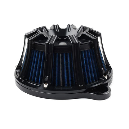 Cross Air Cleaner Intake Filter for Harley Touring M8, Softail (2018–2024)