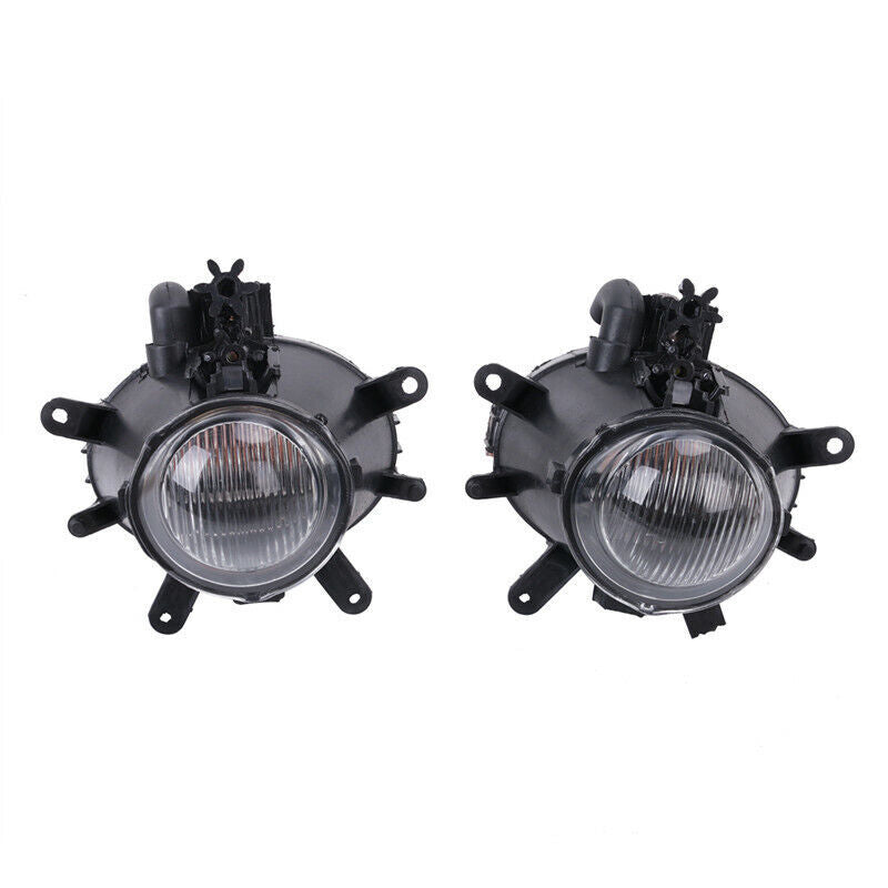 2X Clear Lens Fog Lights for BMW E46 3 Series (2002–2005)