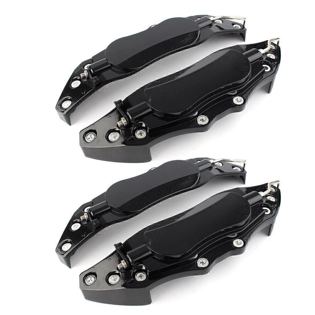 Set of 4 Metal 3D Brake Caliper Covers for Universal Fit (10.5")