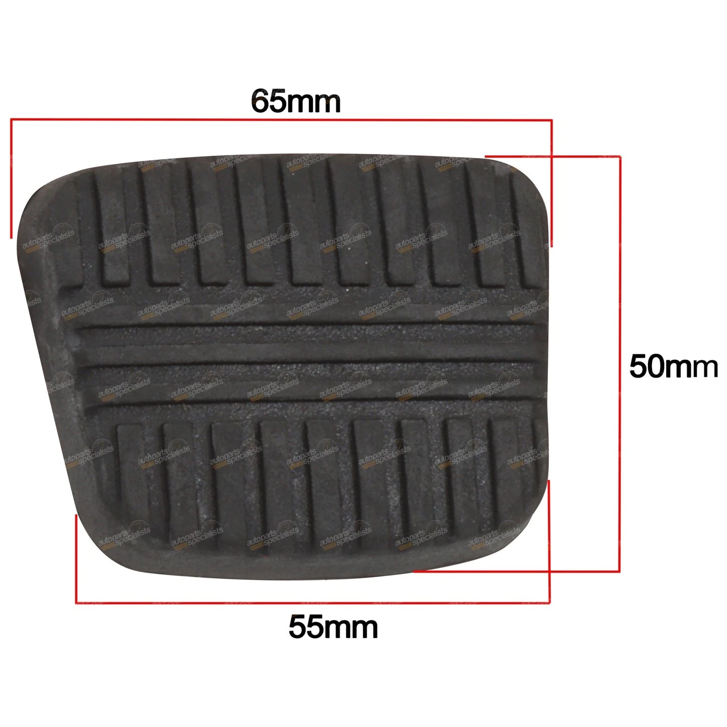 Rubber Brake or Clutch Pedal Pad for Nissan Urvan (1974–1993)