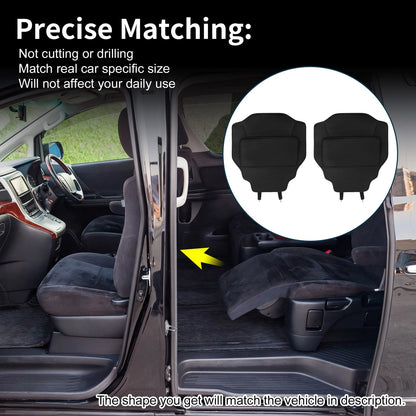 Leather Anti Kick Pad Sticker for Toyota Vellfire Alphard 40 (2015–2020)