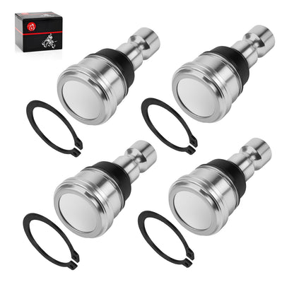Set of 4 Upper and Lower Ball Joints for Polaris Ranger Crew (2017–2023)