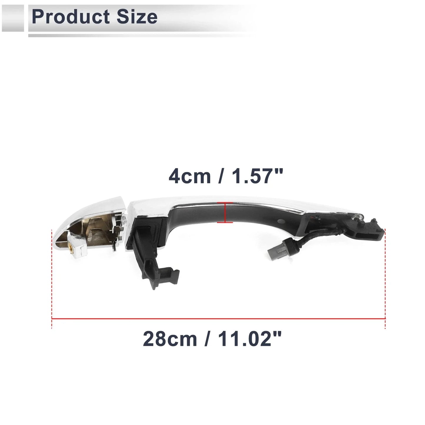 Front Right Exterior Door Handle for Hyundai Tucson (2016-2020)