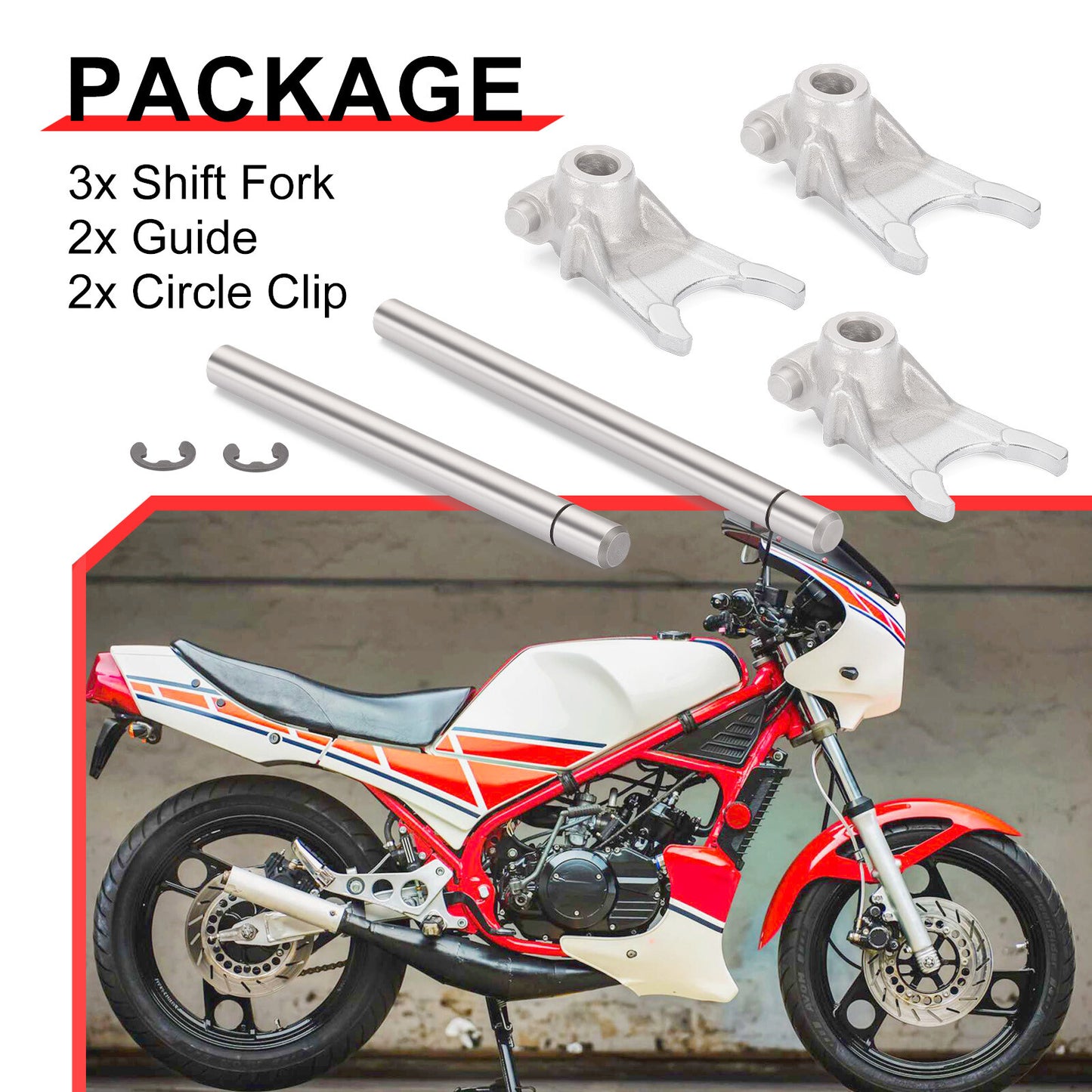 Shift Fork Guide Circle Clip for Yamaha Banshee 350 (1987–2006)