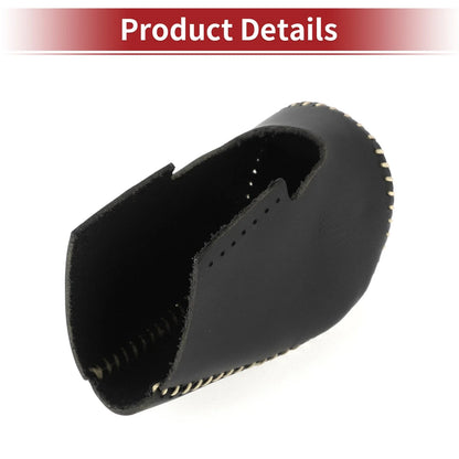 Car Gear Shift Knob Cover for Honda HR-V 2023-2024 Black Beige Faux Leather