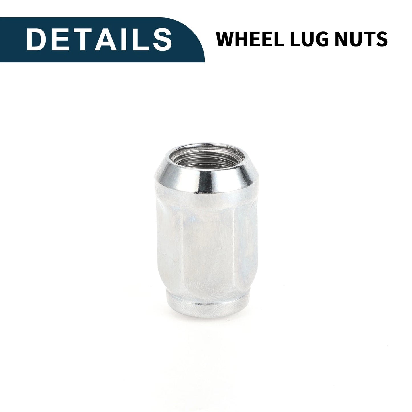 20 Pcs M14x1.5mm Wheel Lug Nuts 34mm for Ford Land Rover Opel
