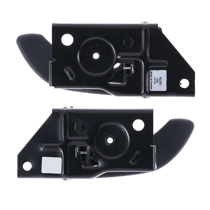 Set of 4 Door Handles for Hyundai Santa Fe (2000–2005) Grey