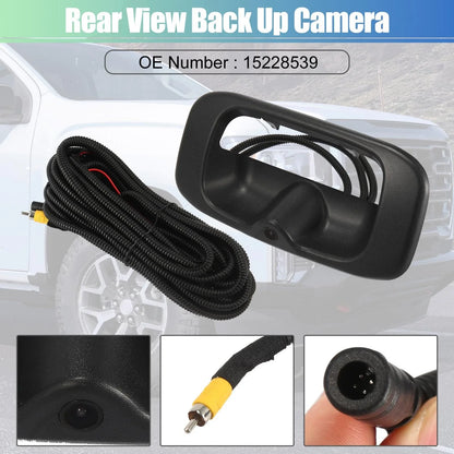 Tailgate Rear View Backup Camera Handle Set for Buick Chevy GM (2010-2017)