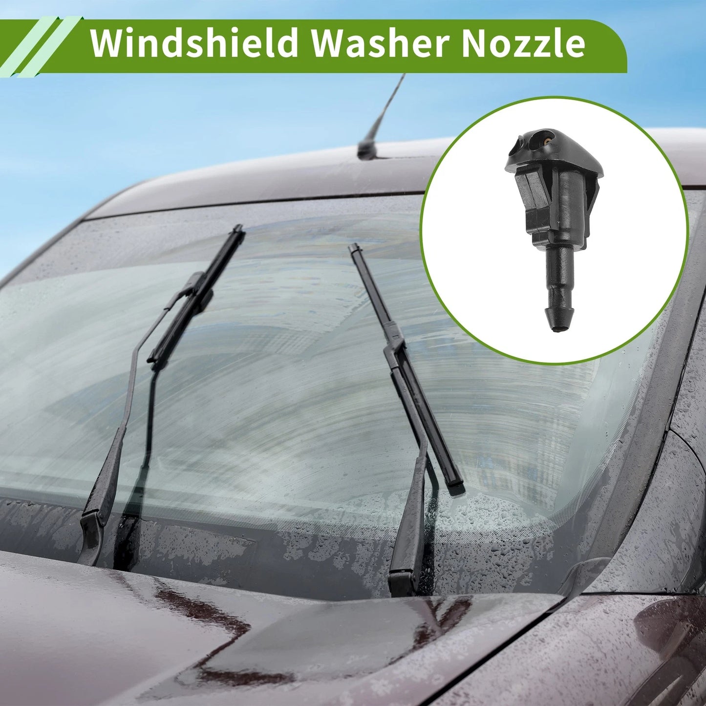 Windshield Washer Nozzle Set for Toyota (No. 85381AA010)