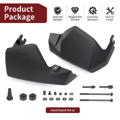 Black Hand Guard Set for Suzuki V-Strom 650 (2004–2011)