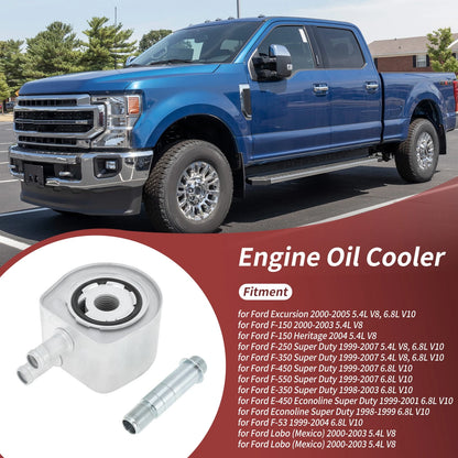 Engine Oil Cooler for Ford F150 F250 F350 F450 F550 Excursion (2004–2008) No. 4C3Z6A642A