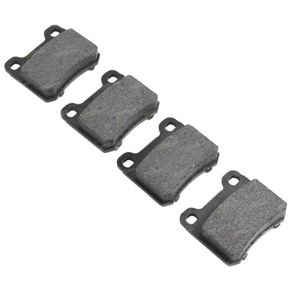 Rear Disc Brake Pad Set for Mercedes Benz 260E (1988–1990)