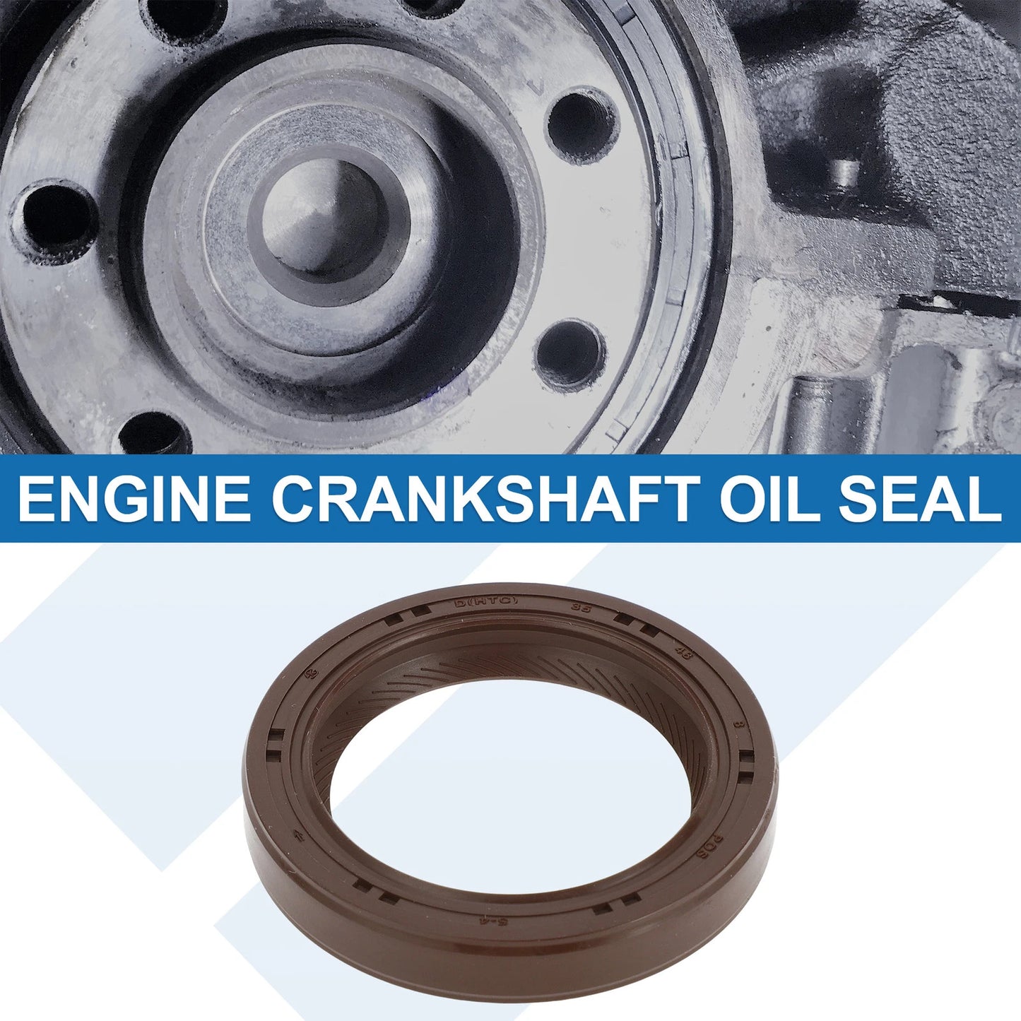 Front Crankshaft Oil Seal for Hyundai Accent, Kia Rio (1994–2011) No. 0636838