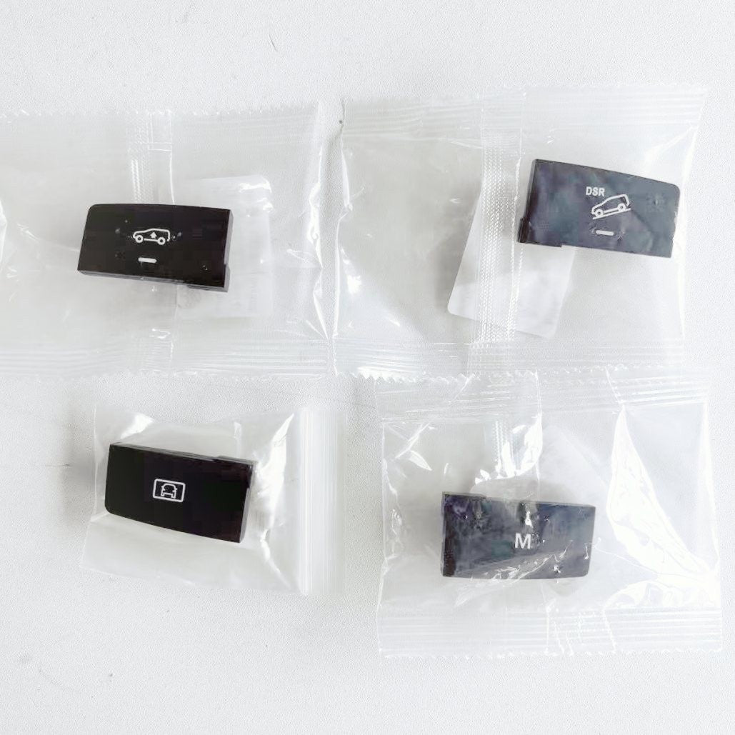 Set of 4 Center Switch Buttons for Mercedes Benz ML GL GLE GLS (2012–2020)