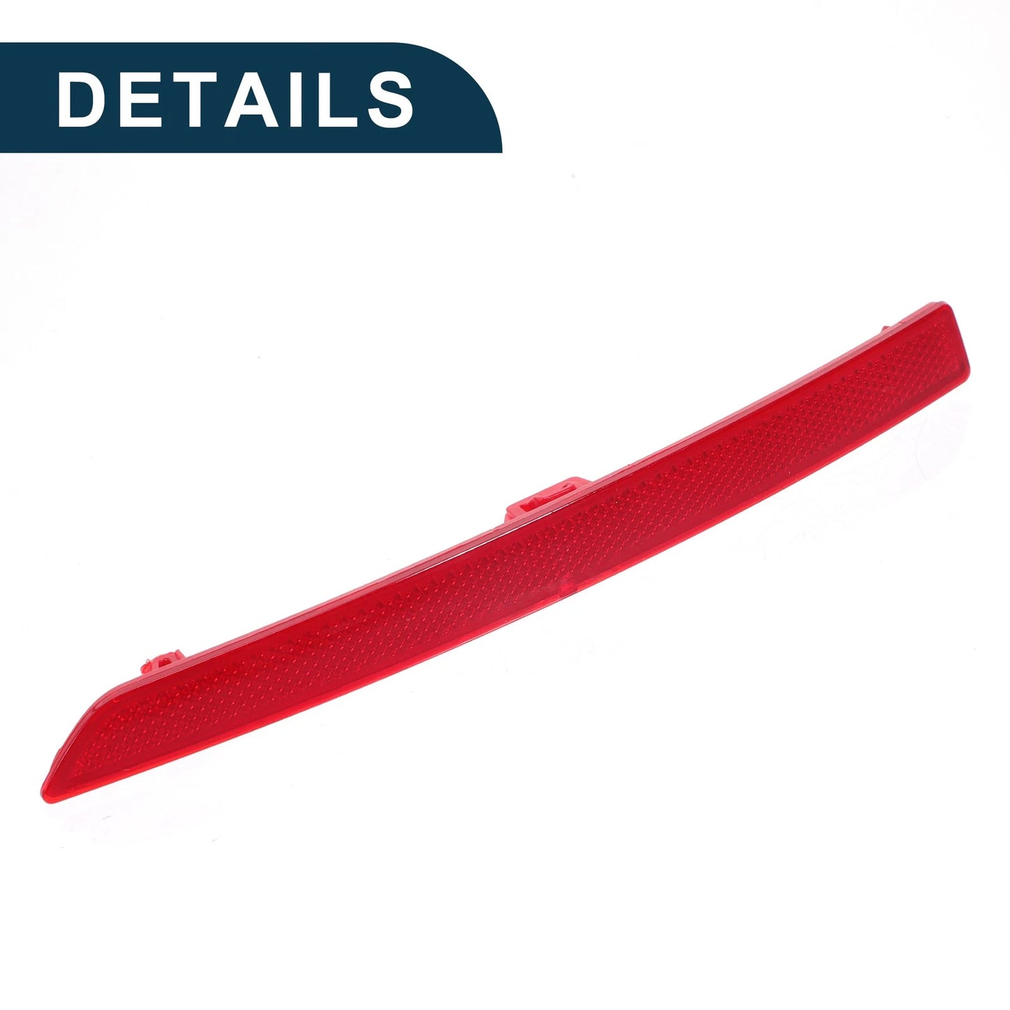 Rear Left Bumper Reflector No. 63147848583 for BMW M3 (2015–2018) Red