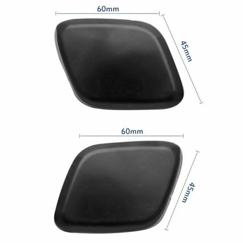 Front Headlight Washer Nozzle Jet Cover Caps  For Ford Focus (2012-2014)
