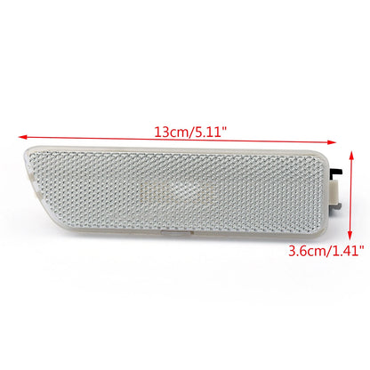 2X Clear Side Marker Light Housings for VW MK4 Golf R32 GTI Jetta (1999–2006)