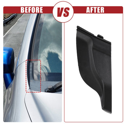 1 Pair Windshield Wiper Cowl Cover Extension Trim for Toyota Prius (2010–2015)