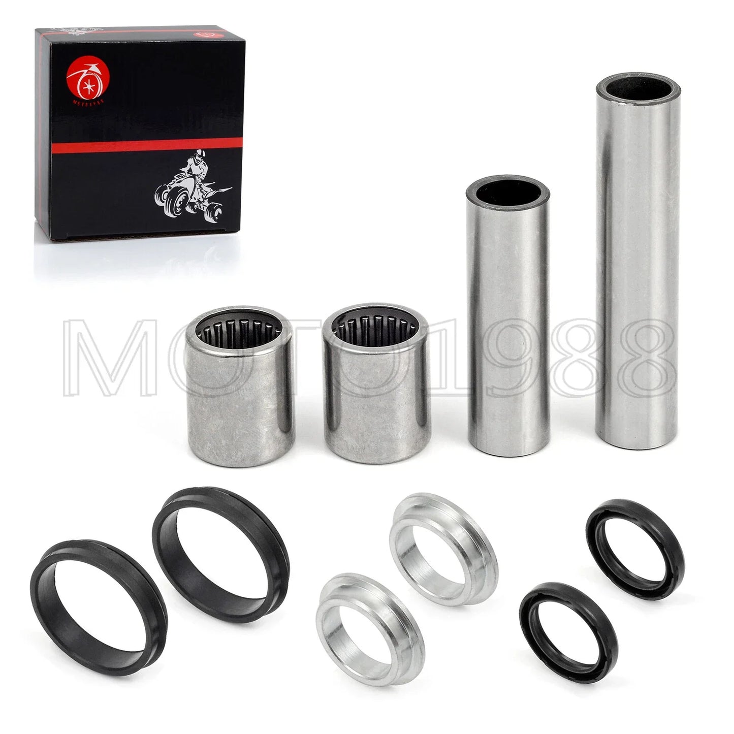Swingarm bearings rebuild kit sleeve seals for Honda TRX400EX (1999–2014)