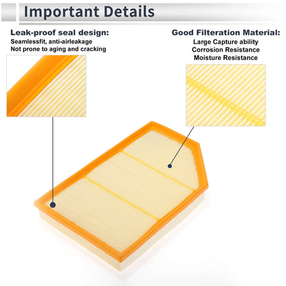 Car Engine Air Filter No. 30748212 for Volvo S80 (2007–2010)