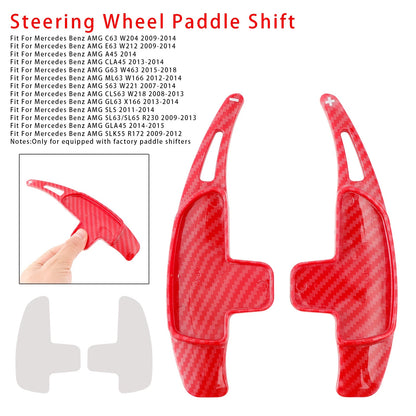 Shift Paddle Extensions for Lexus UX NX (2019–2023) Aluminum Red