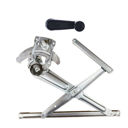 Set of 2 Manual Window Regulators with Crank Handle for Toyota Hilux/4Runner