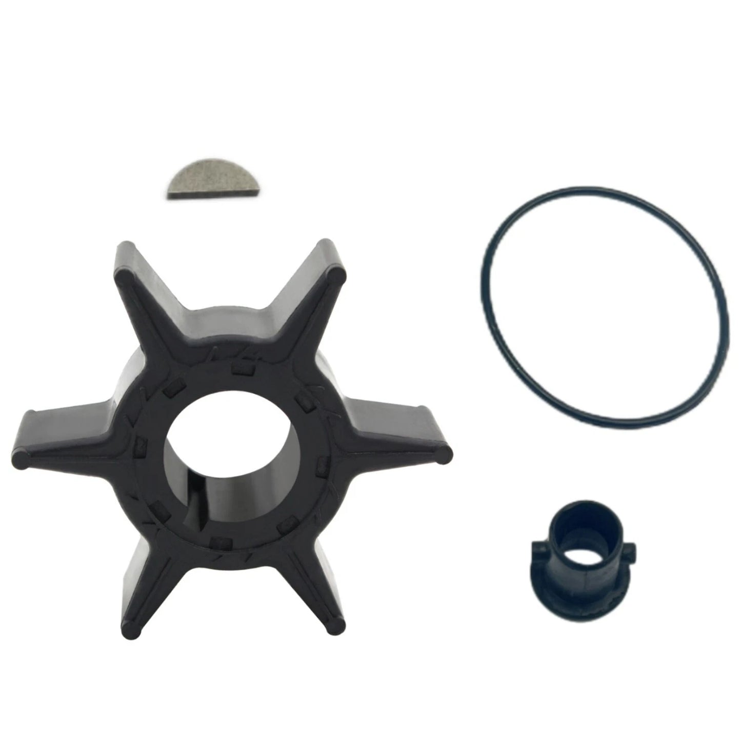 Water Pump Impeller Kit for Yamaha Outboard (2-Stroke 30hp, 4-Stroke 25hp)