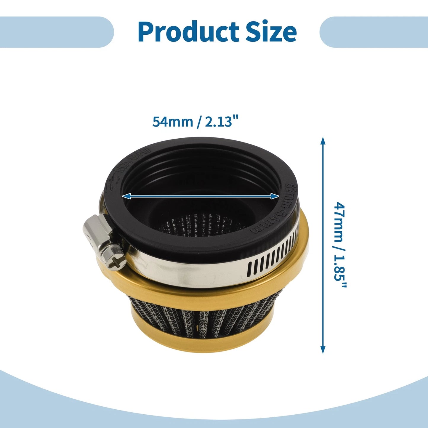 Air Filter for Motorcycle (54mm)
