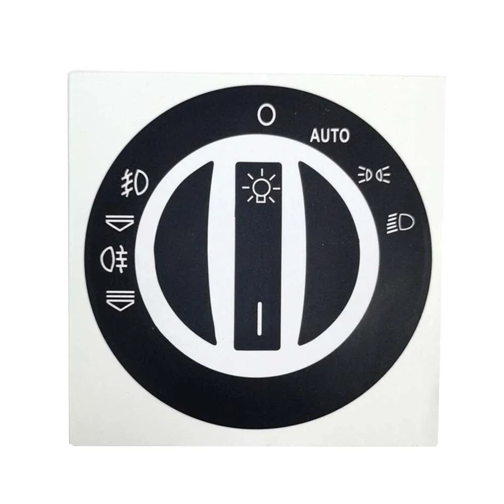 Enhanced Visibility Button Repair Sticker for Audi Q7