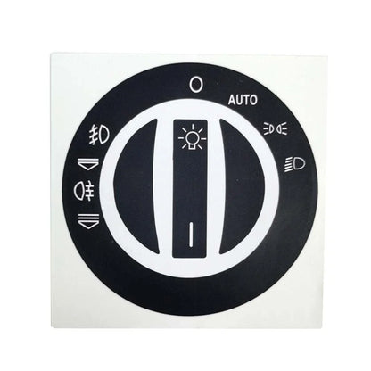 Enhanced Visibility Button Repair Sticker for Audi Q7