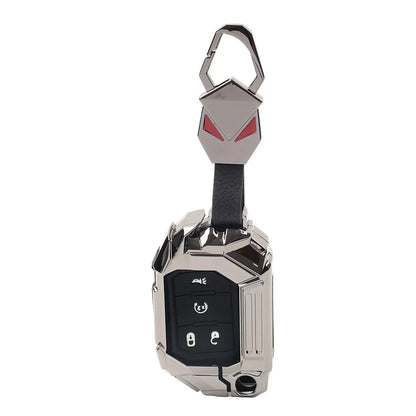 Remote Control Key Fob Cover Case for Jeep Wrangler Gladiator (2018-2024)